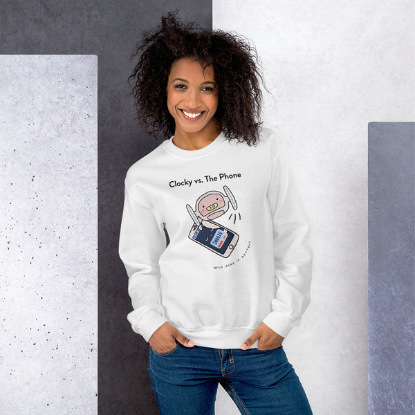 Clocky Womens sweatshirt